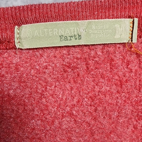 San Franpsycho Red Longsleeve Pullover Sweater Size Medium - Picture 5 of 8